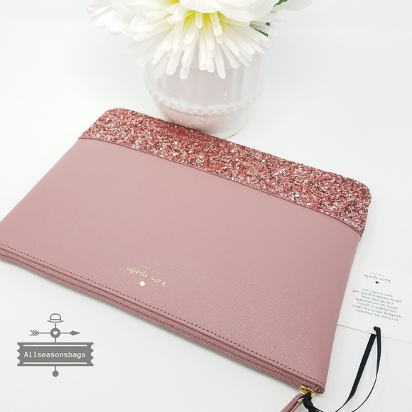 Kate spade large greta court dusty peony Gia NWT - Picture 6 of 6